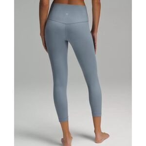Lululemon Align ribbed slate high rise leggings 6